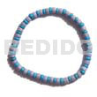 Philippine Bracelets Bangles Blue Tones 4-5mm Coco Pklt