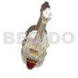 Philippine Brooches Mop Guitar Brooch