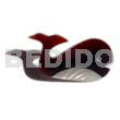 Philippine Brooches Inlaid Whale Troca/black Tab Brooch