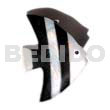 Philippine Brooches Inlaid Angelfish Brooch Troca/black Tab Alt.