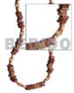 Surfer Jewelry Brown Tones Coco Square Cut W/ Acrylic Crystals