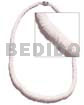 Surfer Jewelry Graduated White Clam