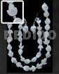 Troca Shell Set Jewelry Troca Half Moon