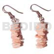 Philippine Dangling Earrings Dangling Pink Rose