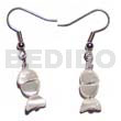 Philippine Dangling Earrings Dangling Troca Half Moon