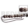 Philippine Belts Round Coco - Black