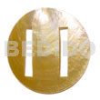 Shell Sarong Buckle Shell Ties Round Mop Buckle 60mm
