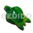Philippine Refrigerator Magnets Sea Turtle Handpainted Wood Refrigerator Magnet 85mmx50mm / Can Be Personalized W/ Text