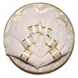 Capiz Gifts Decorative Round Capiz Placemat 12