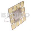 Capiz Gifts Decorative Pastel Yellow Picture Frame Capiz 4