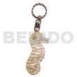 Philippine Keychain 40mm Carved Mop Shell Keychain/seahorse