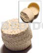 Philippine Packaging Baskets Round Buri Box W/ Cover