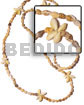 Leis Sigay Flower- Tiger Nassa / Length =40 In.