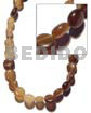 Bone Beads Horn Beads Side Drill-horn Natural Flat Round