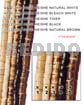 Coco Beads 2-3mm Coco Heishe Tiger