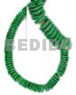 Coco Beads 7-8mm Green Coco Pokalet