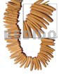 Coco Beads Coco Indian Stick 1 Inch Natural White