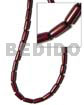 Philippine Seed Beads Buri Tube - Maroon