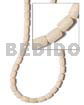 Philippine Seed Beads Buri Tube Natural W/out Skin