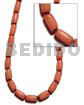 Philippine Seed Beads Buri Tube-orange