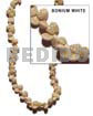 Shell Beads Bonium White