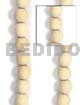 Philippine Wood Beads Natural White Wood Round 12mm