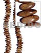 Philippine Wood Beads Robles Slidecut Wood Beads 4mmx8mmx21mm