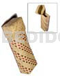 Philippine Packaging Baskets Buri Weave Case L=5 1/2 In. W= 2in. H= 2in.