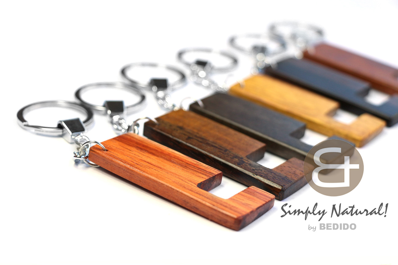 Smart Phone Wood Stand Keychain Iphone Android | Bedido