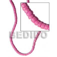 Baby Pink Pokalet 4-5 mm Coconut Coco Dyed colored beads BFJ008PT_4
