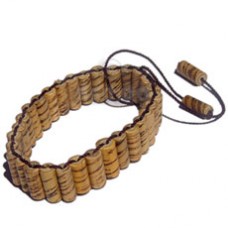 Bamboo Weave Wood Bracelets BFJ5040BR