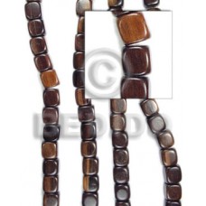 Kamagong Wood Cubes 10 mm Tiger Black Wood Beads Dice and Sided Wood Beads BFJ051WB