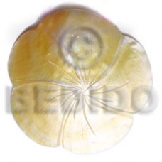 Mother of Pearl Flower 80 mm Pendants - Shell Pendants BFJ5053P