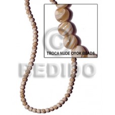 Natural 16 inches Trocha Shell beads Shell Round Shell Beads BFJ086SPS