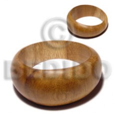 Solid Coated Graduated Robles Wood 65 mm Inner Diameter / Outer 105 mm Bangles - Wooden Bangles BFJ091BL