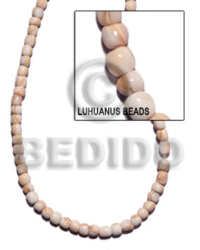 Natural 16 inches Luhuanus Shell Round 4-5 mm Shell Round Shell Beads BFJ012SPS