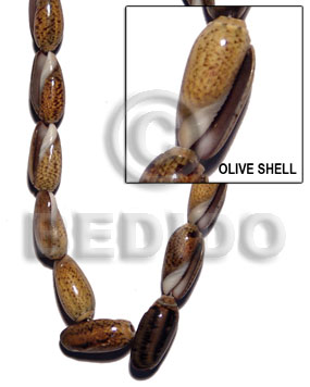 Natural 16 inches Olive Shell Shell Whole Shell Beads BFJ039SPS