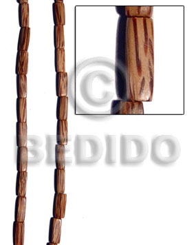 Palmwood Rectangular 6 mm Natural Wood Beads Dice and Sided Wood Beads BFJ229WB