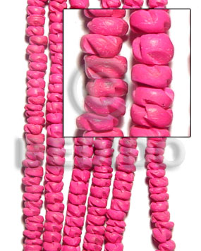 Pink 10 mm 16 inches Coconut Dyed Coco Dyed colored beads BFJ006FL