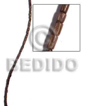 Robles Wood 3 mm Heishi Brown Beads Strands Wood Beads - Tube and Heishe Wood Beads BFJ509WB