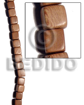 Rosewood Dice 12 mm Natural Wood Beads Dice and Sided Wood Beads BFJ195WB