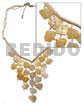 Cleopatra Design Necklace Macrame Dangling Mop - Cleopatra